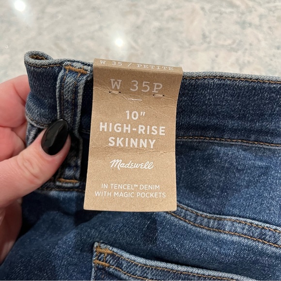 Madewell 10” High Rise Skinny - Picture 7 of 8